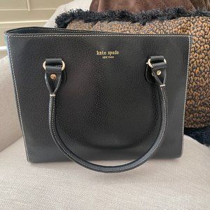 Kate Spade Black Leather Tote